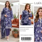 Lakhany Embroidered Printed Lawn Suit